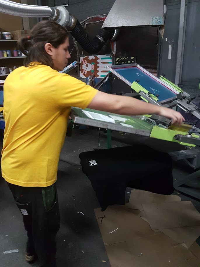 Atelier sérigraphie