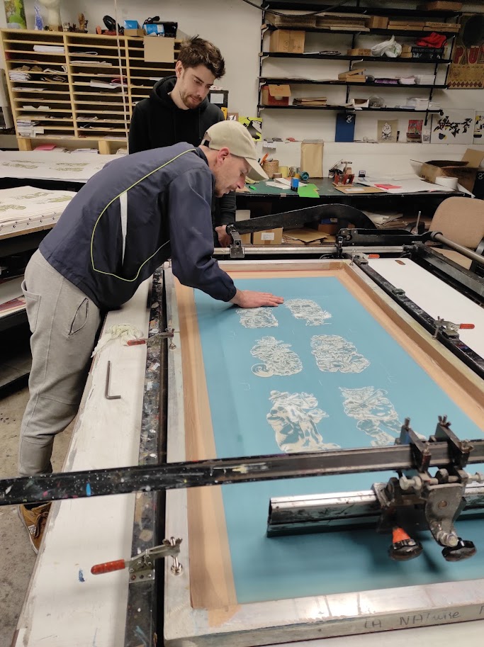 Atelier sérigraphie