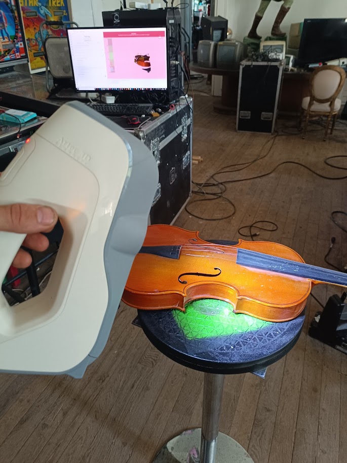 Impression 3D & scan 3D