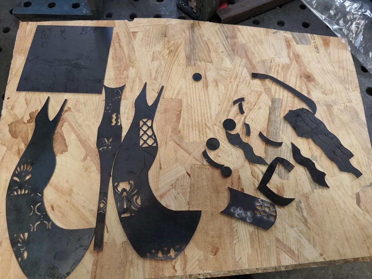 Découpe plasma en atelier